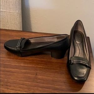 Life Stride Leather Heels w/ Cushioned Soles